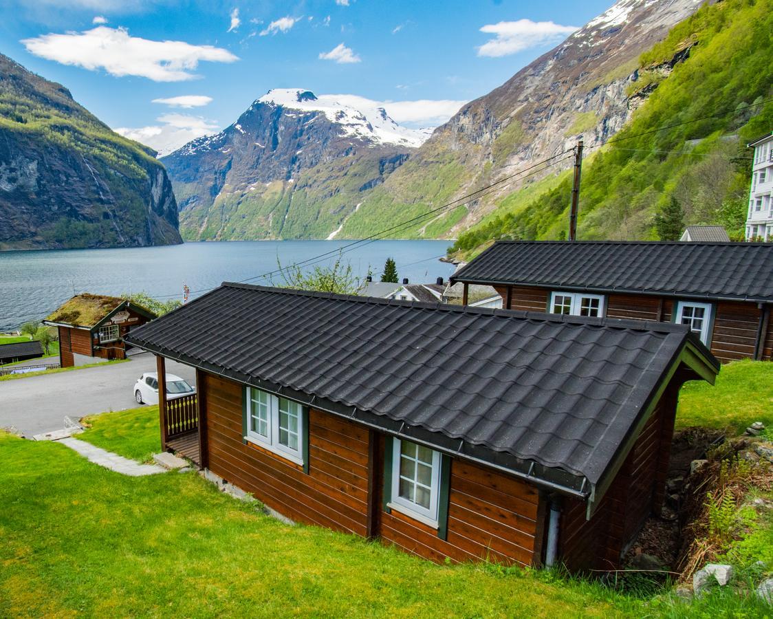 Grande Hytteutleige Og Camping Geiranger Kültér fotó
