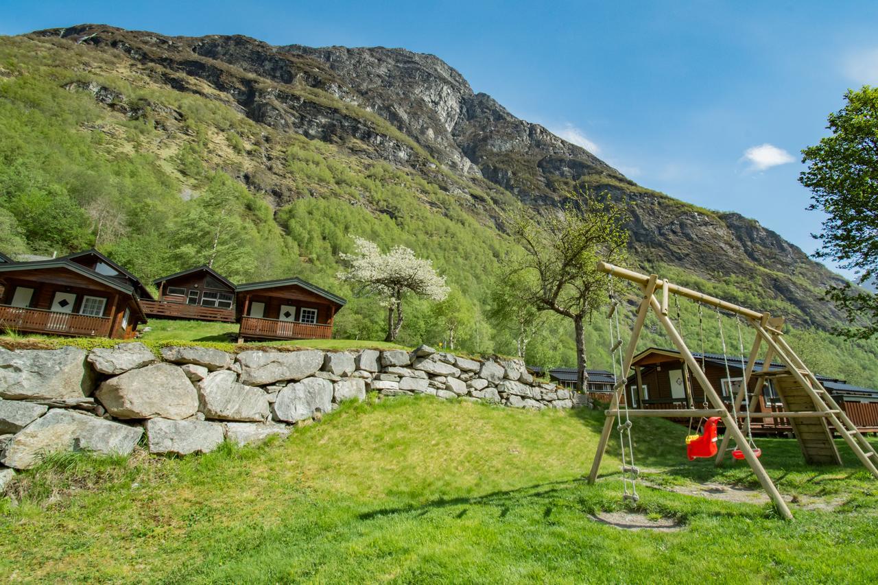 Grande Hytteutleige Og Camping Geiranger Kültér fotó