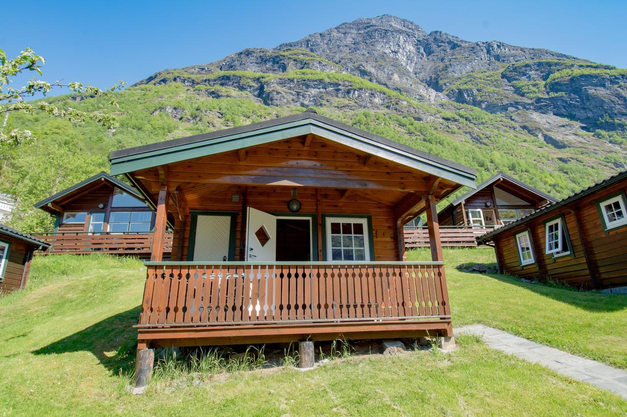 Grande Hytteutleige Og Camping Geiranger Kültér fotó